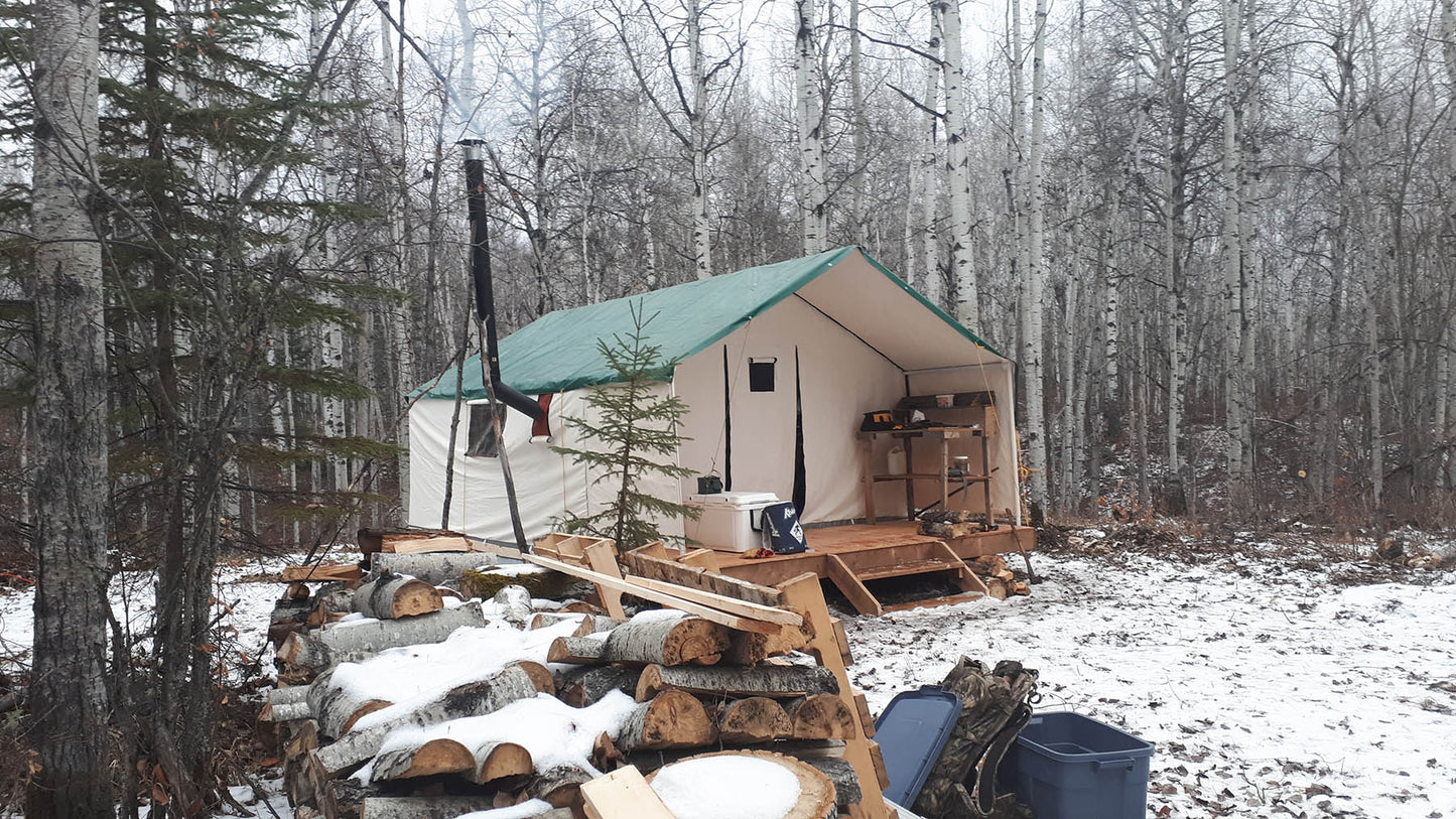 12′ x 14′ Canvas Wall Tent