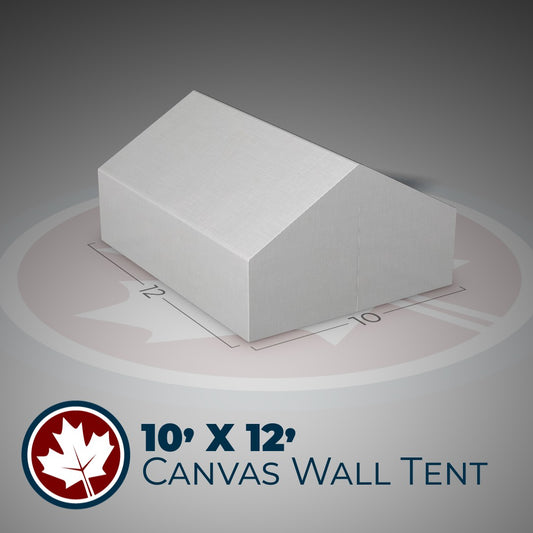 10′ x 12′ Canvas Wall Tent