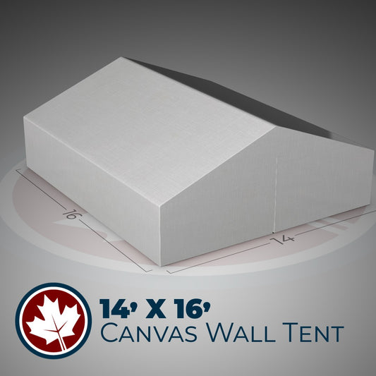 14′ x 16′ Canvas Wall Tent
