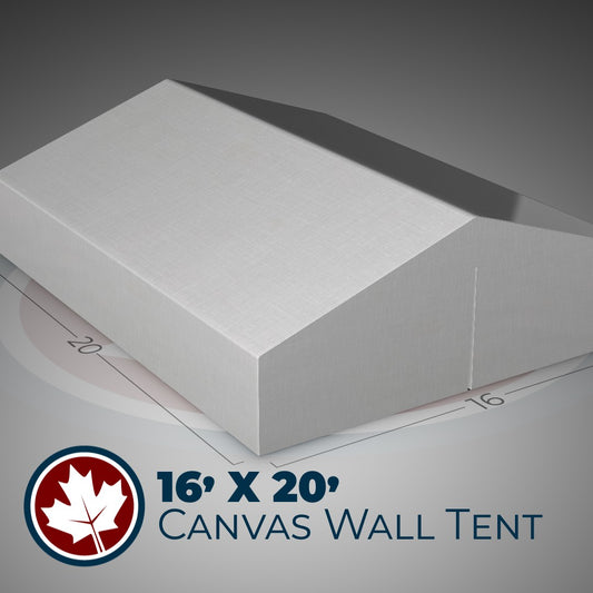 16′ x 20′ Canvas Wall Tent