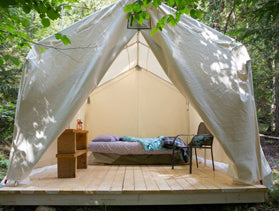 Glamping Wall Tent Shambhala